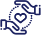 Heart icon representing public health