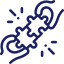 Puzzle pieces representing comorbidity